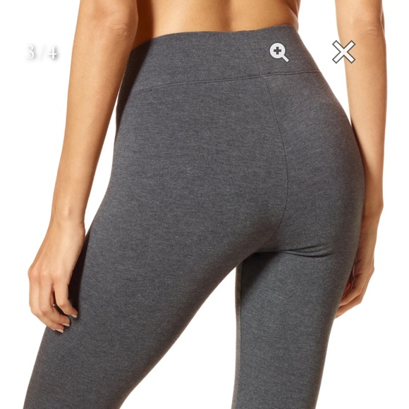 NEW Hue ultra leggings with wide waistband in graphite gray - Picture 3 of 8